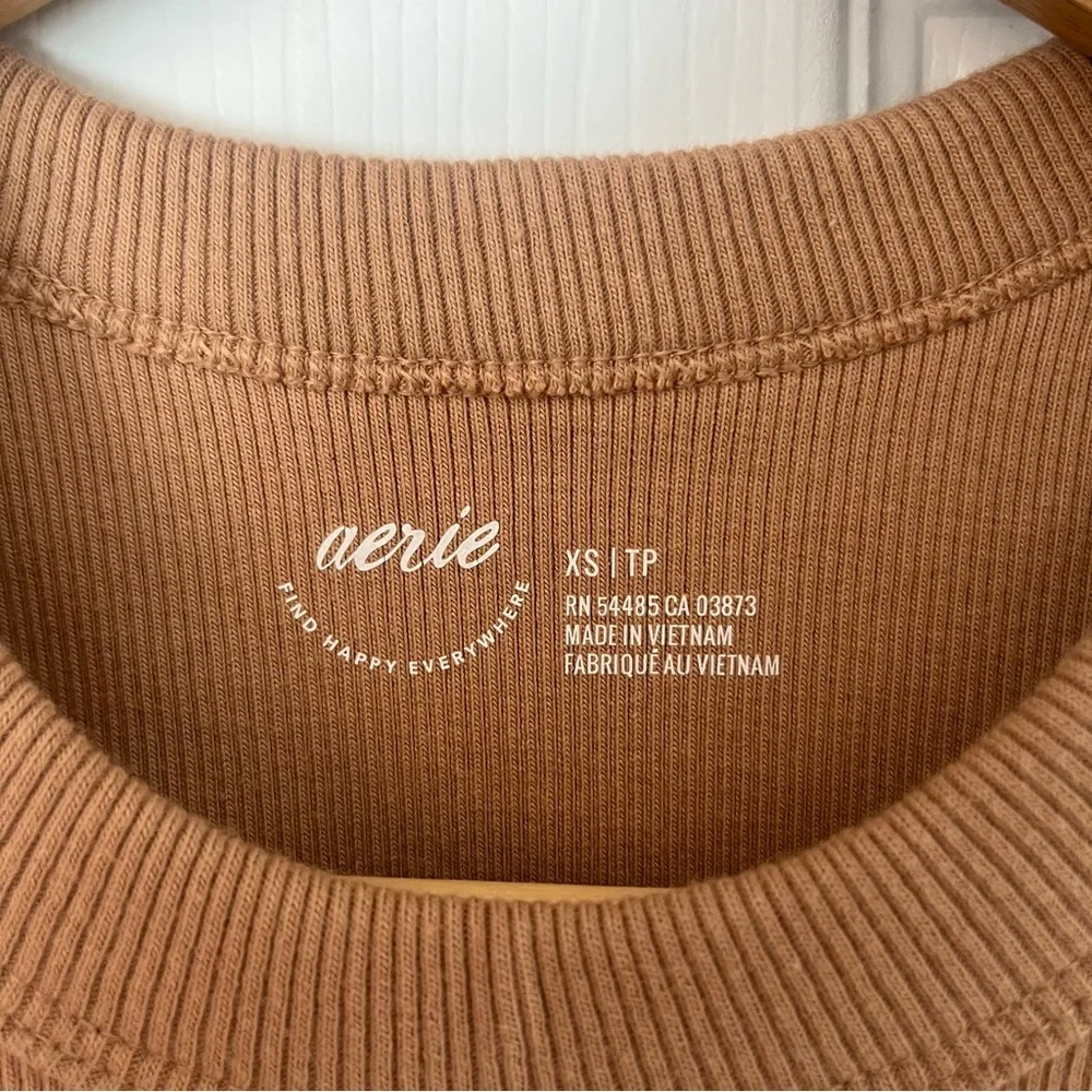 Tan Ribbed Tank Top - Picture 3 of 8